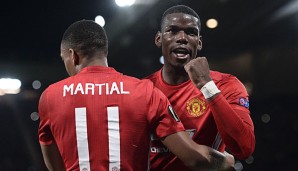 Paul Pogba wechselte vor der Saison von Juventus zu ManUtd