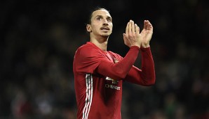 Zlatan Ibrahimovic spielt seit Sommer bei Manchester United