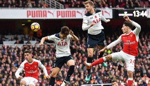 Arsenal und Tottenham trennten sich mit einem Unentschieden