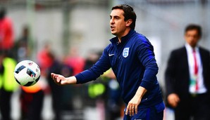 Gary Neville spielte in seiner aktiven Karriere bei Manchester United