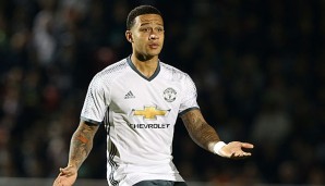 Memphis Depay spielt trotz guter Leistung wenig bei Manchester United