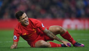 Phlippe Coutinho fällt bis Januar aus