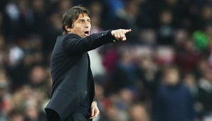 Antonio Conte steht mit dem FC Chelsea an der Tabellenspitze