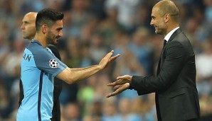 Ilkay Gündogan hält viel von Pep Guardiola