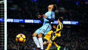 Leroy Sane muss gegen Liverpool wohl passen