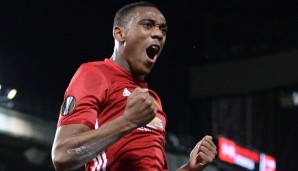 Anthony Martial kommt bei Manchester United aktuell nicht zum Zug