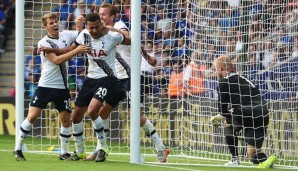 Die Gesichter der neuen Tottenham Hotspur: Dele Alli (M.) und Harry Kane (r.)