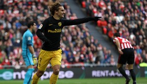 Antoine Griezmann gab seine Antwort auf dem Platz