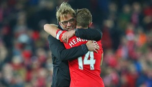 Jürgen Klopp und Jordan Henderson sind sich einig