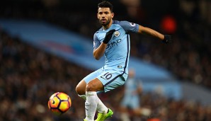 Sergio Agüero hat in Gabriel Jesus starke Konkurrenz bekommen