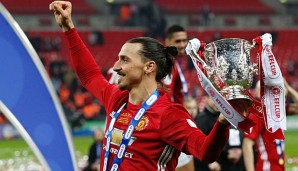 Zlatan Ibrahimovic führte ManUtd zum Sieg im League Cup