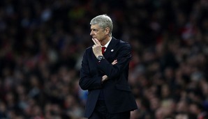 Arsene Wenger steht vor dem Abschied bei den Gunners