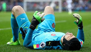 Petr Cech musste gegen West Brom verletzt ausgewechselt werden