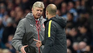 Pep Guardiola hat seinem Kollegen Arsene Wenger den Rücken gestärkt