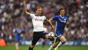 Harry Kane erzielte in der 18. Minute den zwischenzeitlichen Ausgleich für Tottenham