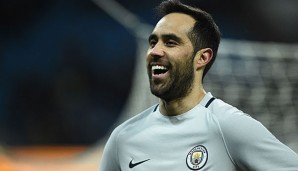 Claudio Bravo fühlt sich anscheinend wohl in Manchester