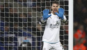 Ron-Robert Zieler kommt bei Leicester City kaum zum Zug