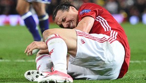 Zlatan Ibrahimovic soll Berichten zufolge diese Saison nicht mehr für United auflaufen können