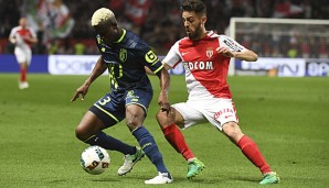 Bernardo Silva (r.) spielte sich mit einer grandiosen Saison beim AS Monaco in den Fokus