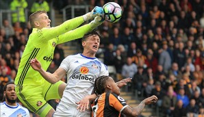 Jordan Pickford hielt in der abgelaufenen Saison die zweitmeisten Schüsse aller Premier-League-Tormänner