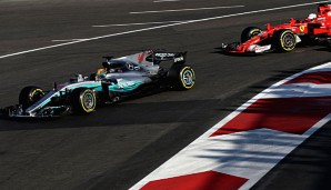 Sebastian Vettel und Lewis Hamilton waren beim Rennen in Baku aneinander geraten