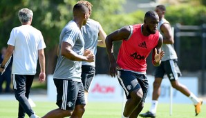 Romelu Lukaku durfte bei Manchester United seine Qualitäten schon im Training unter Beweis stellen