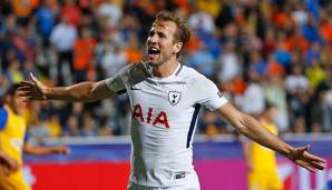 Harry Kane erzielte in dieser Saison bereits neun Treffer in acht Pflichtspielen