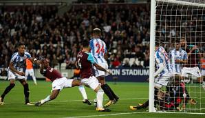 West Ham United hat gegen Huddersfield gewonnen