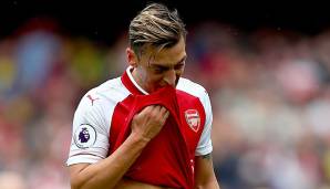 Mesut Özil sieht sich aktuell beim FC Arsenal heftiger Kritik ausgesetzt