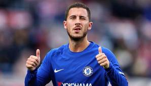 Eden Hazard spielt für den FC Chelsea