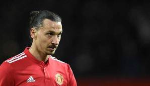 Zlatan Ibrahimovic von Manchester United feierte gegen Newcastle United sein Comeback