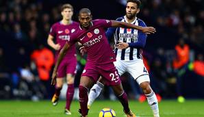 Fernandinho spielt bei Manchester City