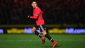 Alexis Sanchez im Trikot von Manchester United.