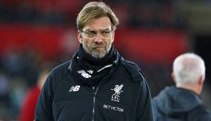 Jürgen Klopp war nach der Niederlage gegen Swansea City verärgert.