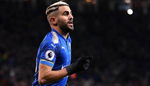 Riyad Mahrez spielt aktuell bei Leicester City.