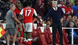 Arsene Wenger und Alex Iwobi