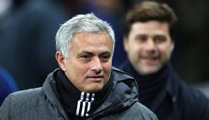 Jose Mourinho bei der Partie gegen die Tottenham Hotspur.