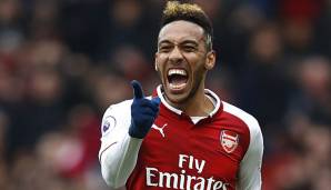 Pierre-Emerick Aubameyang wechselte im Januar 2018 von Borussia Dortmund zum FC Arsenal.