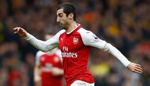 Henrikh Mkhitaryan wechselte im Januar 2018 von Manchester United zum FC Arsenal.