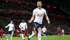 Unverzichtbar mit seinen Toren für Tottenham: Englands Nationalstürmer Harry Kane.