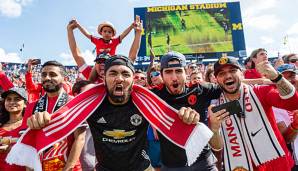 Anders als diese Fans hätte Jose Mourinho kein Geld für das Testspiel gegen den FC Liverpool in Michigan ausgegeben.