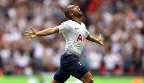 Lucas Moura erzielte in dieser Premier-League-Saison bereits drei Treffer.