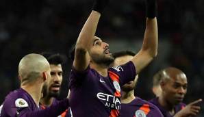 Riyad Mahrez erzielte gegen Tottenham das Tor des Tages