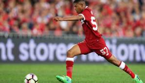 Rhian Brewster (FC Liverpool), Mittelstürmer, 18 Jahre: Der Torschützenkönig der letzten U17-WM hat großes Verletzungspech. Eine Knöchel-OP setzt ihn seit einem Jahr außer Gefecht. Sein Talent und seine Torgefahr sind jedoch unbestritten.