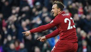 Xherdan Shaqiri wechselte im Sommer von Stoke nach Liverpool.