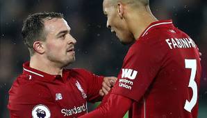 Liverpools Xherdan Shaqiri und Fabinho trafen beide beim 4:0-Sieg gegen Newcastle United.