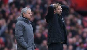 Jose Mourinho und Jürgen Klopp spielten erst kürzlich gegeneinander.