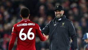 Trent Alexander-Arnold und Jürgen Klopp