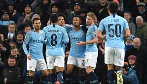 Manchester City feierte im Hinspiel einen historischen Sieg.