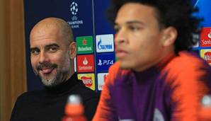 Pep Guardiola sprach Leroy Sane ein riesiges Lob aus.